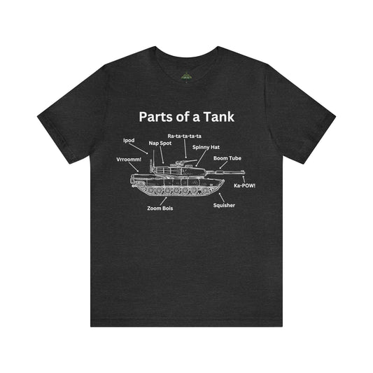 Parts of a Tank Short Sleeve T-Shirt