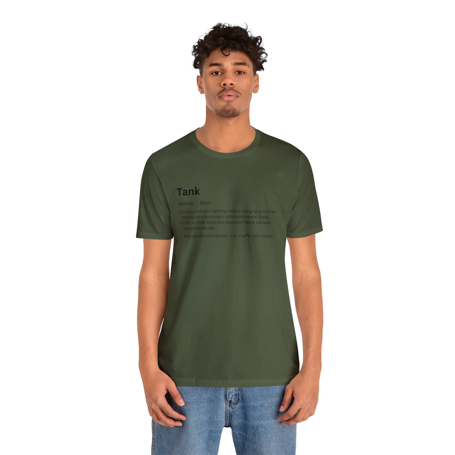 Tank Definition Short Sleeve T-Shirt